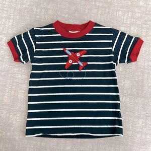 Luigi Kids Airplane Shirt, like new, 4T